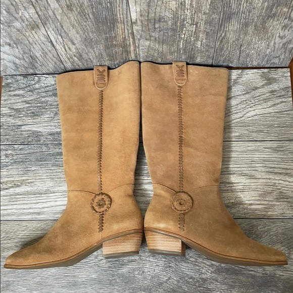 NWOT Jack Rogers Sawyer riding boots suede 8M - Picture 6 of 16